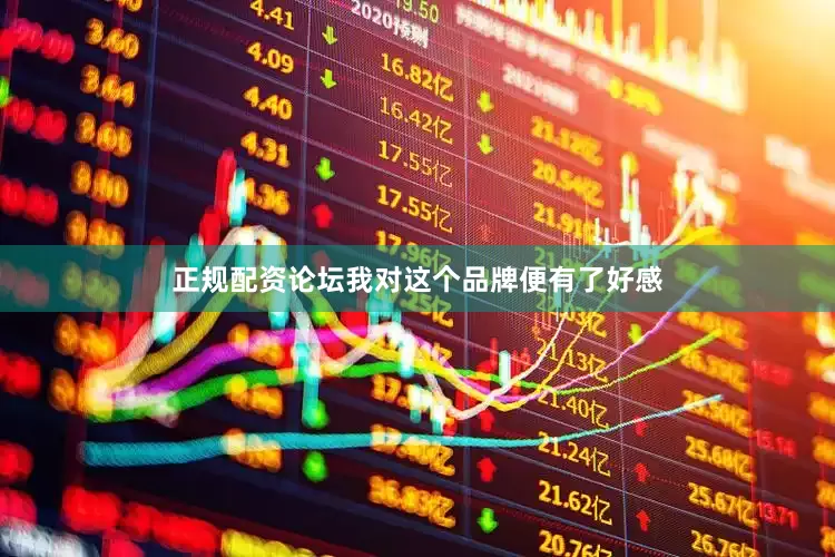 正规配资论坛我对这个品牌便有了好感