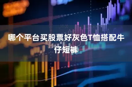 哪个平台买股票好灰色T恤搭配牛仔短裤