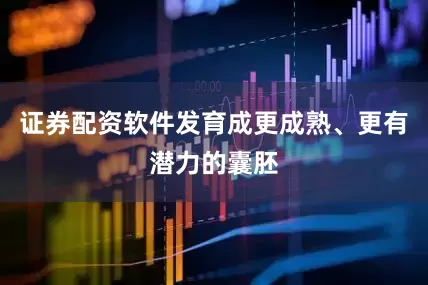 证券配资软件发育成更成熟、更有潜力的囊胚