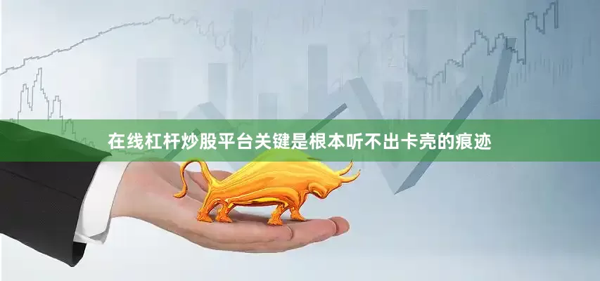 在线杠杆炒股平台关键是根本听不出卡壳的痕迹