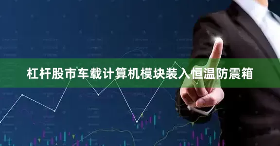 杠杆股市车载计算机模块装入恒温防震箱
