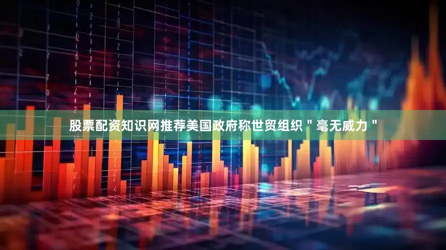 股票配资知识网推荐美国政府称世贸组织＂毫无威力＂